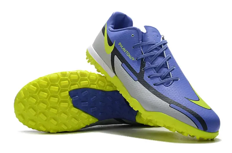Nike Phantom GT2 Academy TF Blue and Yellow