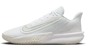 Nike Precision 7 Men's Basketball Shoes (FN4322-100, White/Photon Dust/Light Smoke Grey) Size 9