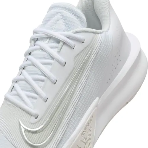 Nike Precision 7 Men's Basketball Shoes (FN4322-100, White/Photon Dust/Light Smoke Grey) Size 9