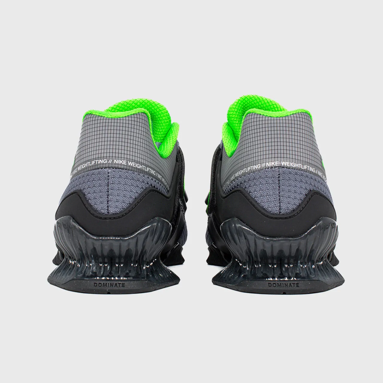 Nike - Romaleos 4 Weightlifting Shoes - ASHEN SLATE/GREEN STRIKE-ANTHRACITE