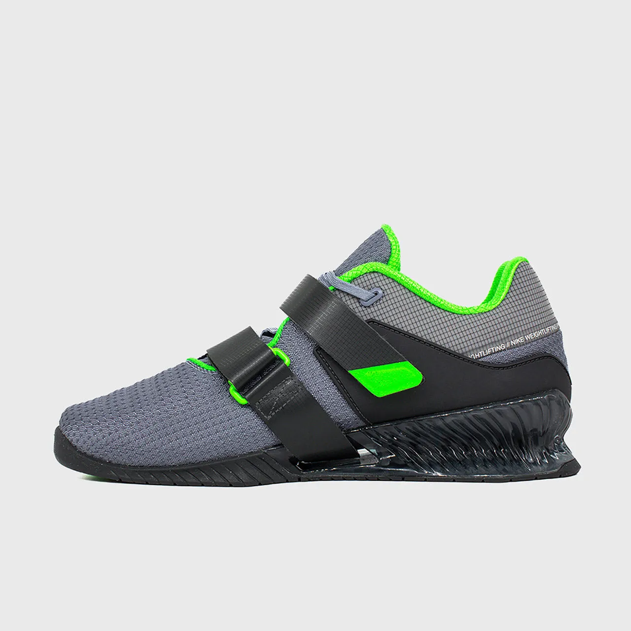 Nike - Romaleos 4 Weightlifting Shoes - ASHEN SLATE/GREEN STRIKE-ANTHRACITE