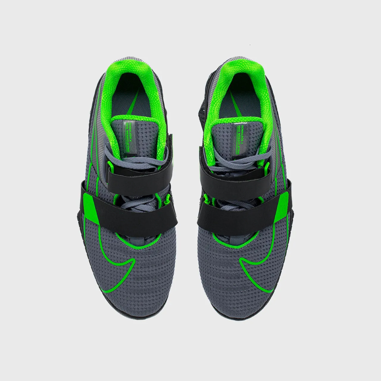 Nike - Romaleos 4 Weightlifting Shoes - ASHEN SLATE/GREEN STRIKE-ANTHRACITE