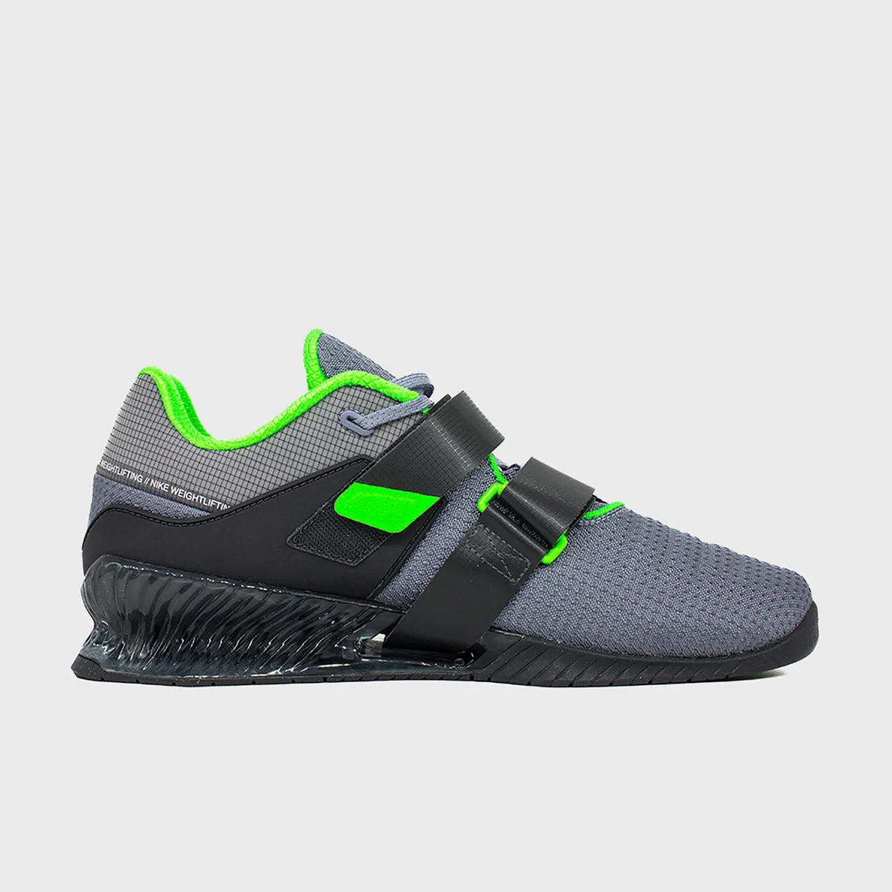 Nike - Romaleos 4 Weightlifting Shoes - ASHEN SLATE/GREEN STRIKE-ANTHRACITE
