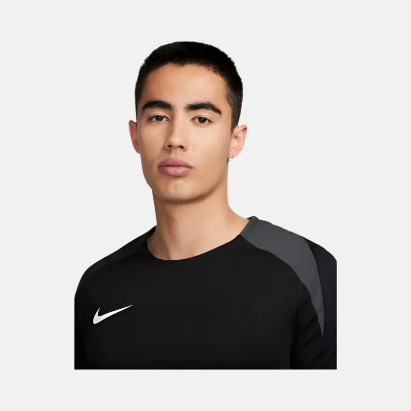 Nike Strike Dri-FIT Short-Sleeve Men's Soccer T-shirt -Black/Anthracite/White