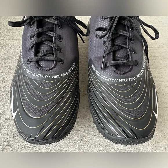 Nike Vapor Drive Turf Field Hockey Black Gold Cleats Men’s 9/Women’s 10.5 NIB