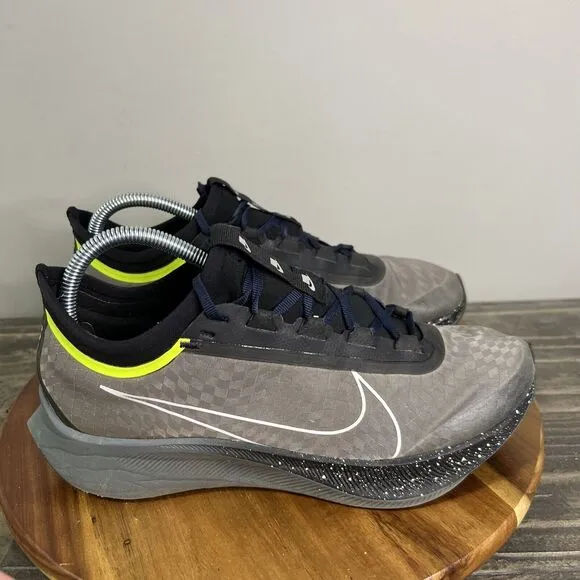 Nike Zoom Fly 3 Mens Size 7.5 Premium Sequoia Gray Running Shoes BV7759-001