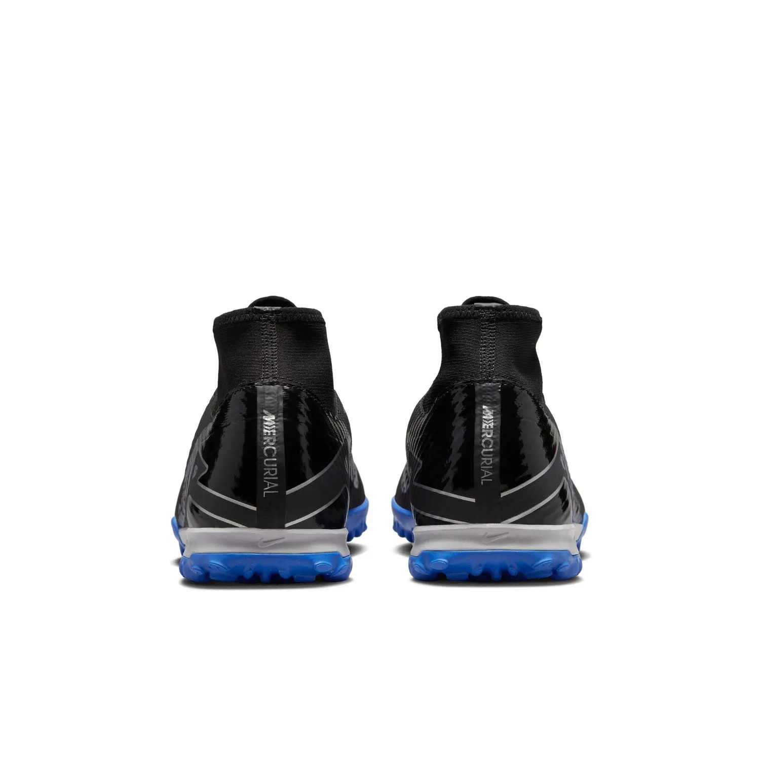 Nike Zoom Superfly 9 Academy TF- Black/Chrome-Hyper Royal