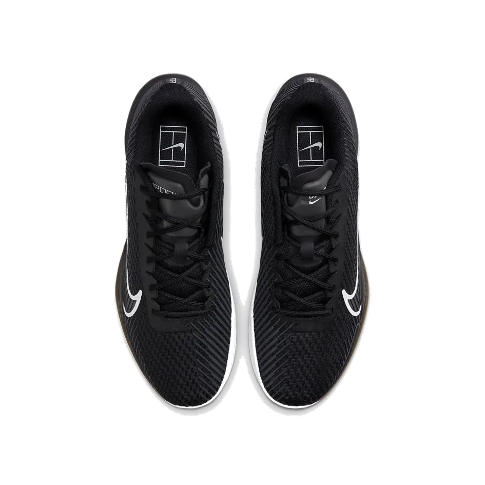 NikeCourt Air Zoom Vapor 11 Hard Court Black & White Men's Tennis Shoes