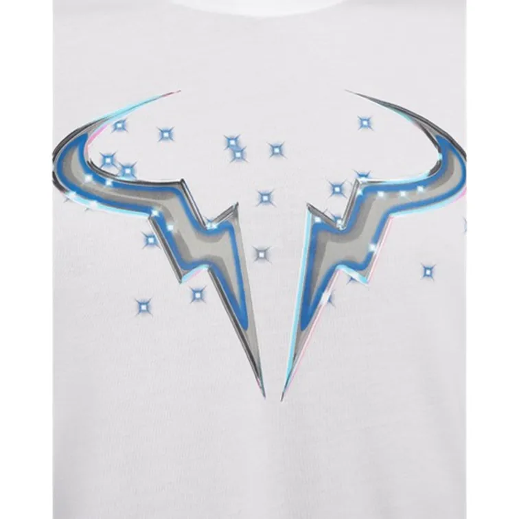 NikeCourt Dri-Fit Rafa White Men's Tennis T-Shirt