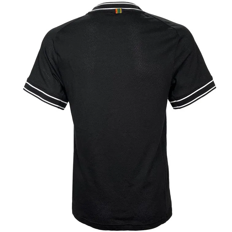 NikeCourt Heritage Men's Short-Sleeve Black Tennis Top