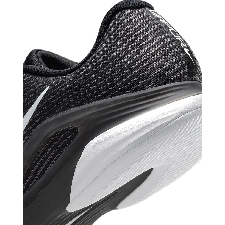 NikeCourt Zoom Vapor 12 Hard Court Black, White, and Smoke Grey Men's Tennis Shoes