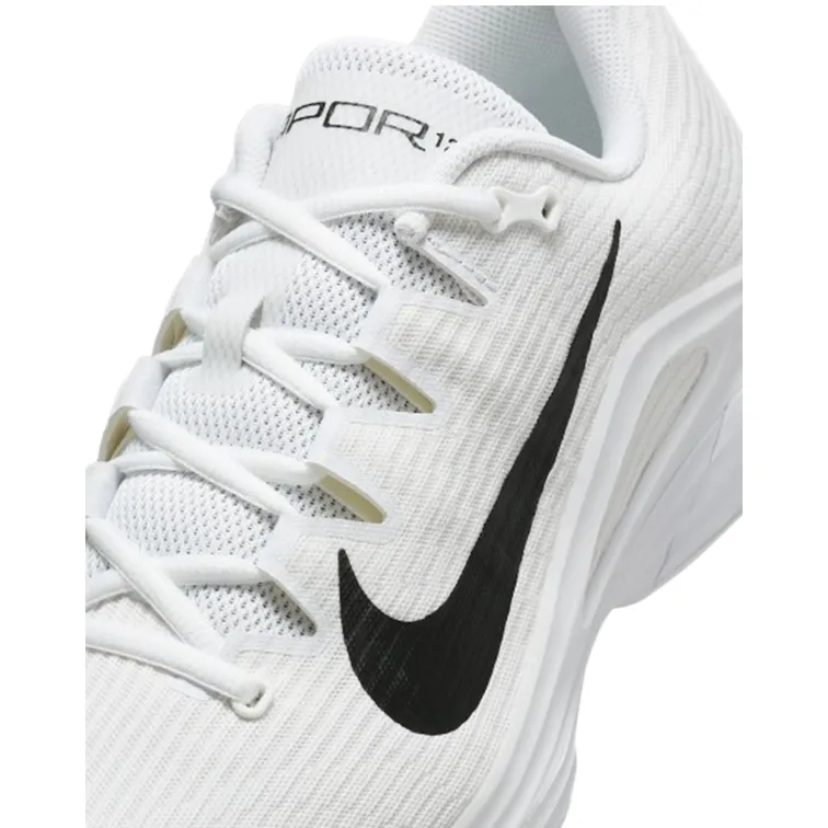 NikeCourt Zoom Vapor 12 White & Black Hard Court Men's Tennis Shoes