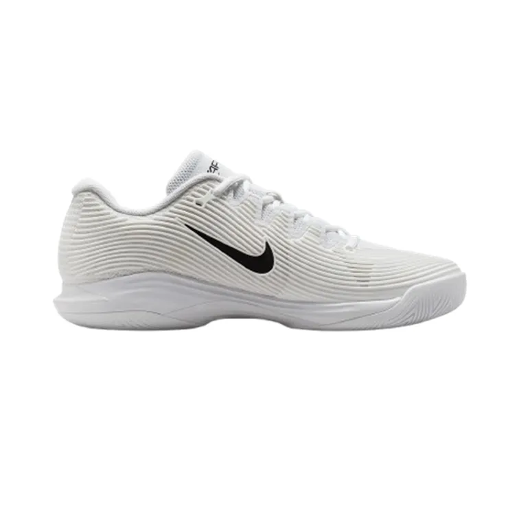 NikeCourt Zoom Vapor 12 White & Black Hard Court Men's Tennis Shoes