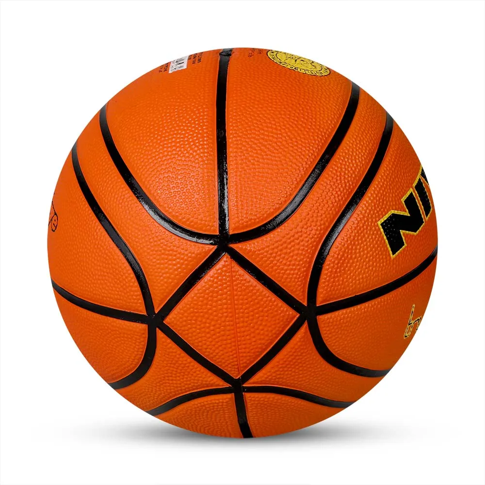 NIVIA TRUE ORANGE, Training Ball, 14 Panels, Durable Rubber Cover Molded with Pebbled Texture , Butyl ThreadwoundedBladder, Training Ball Standard, Made for Training Sessions , to Play on All Indoor & Outdoor Surfaces