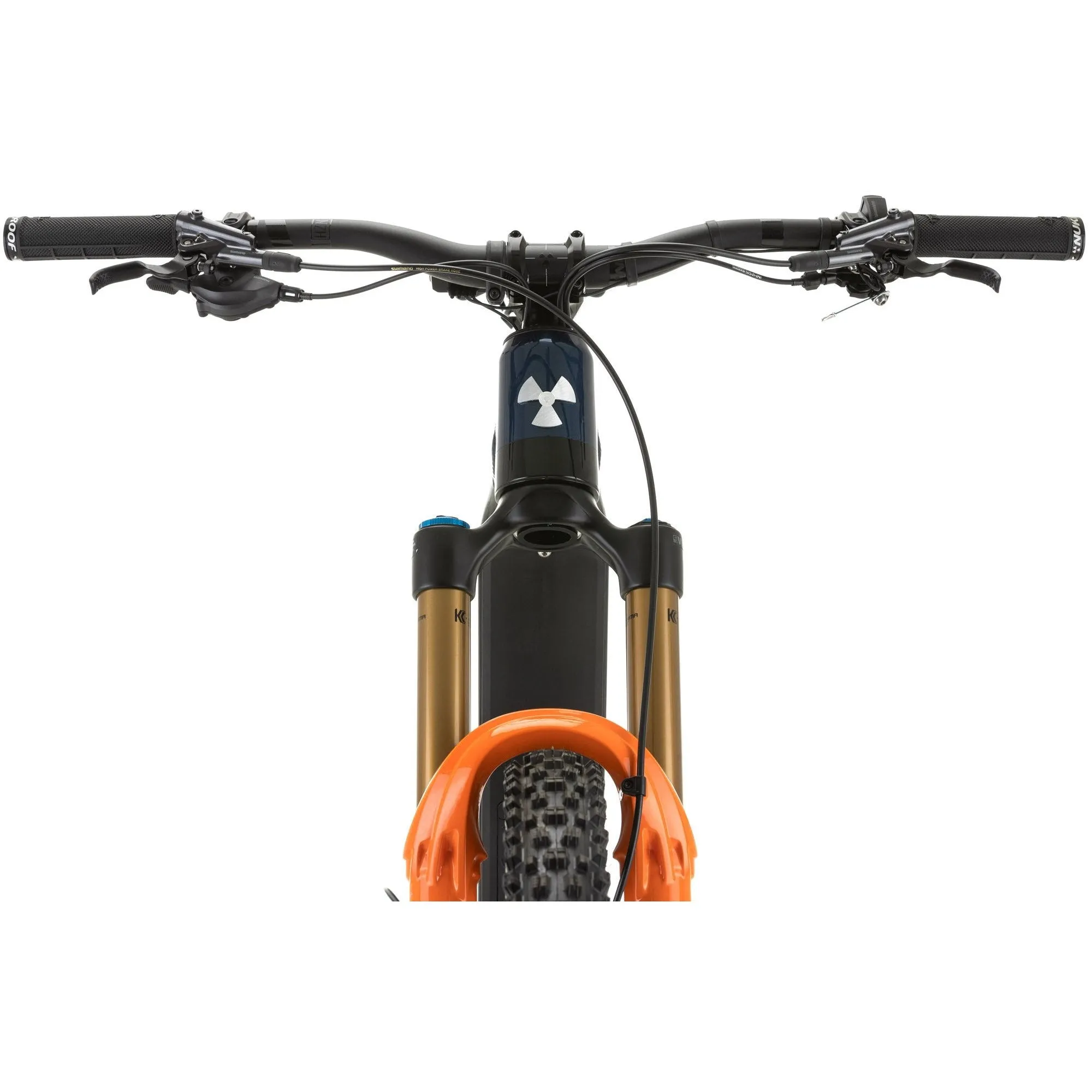 Nukeproof Megawatt 297 Factory Electric Mountain Bike 2022 - Kraken Blue