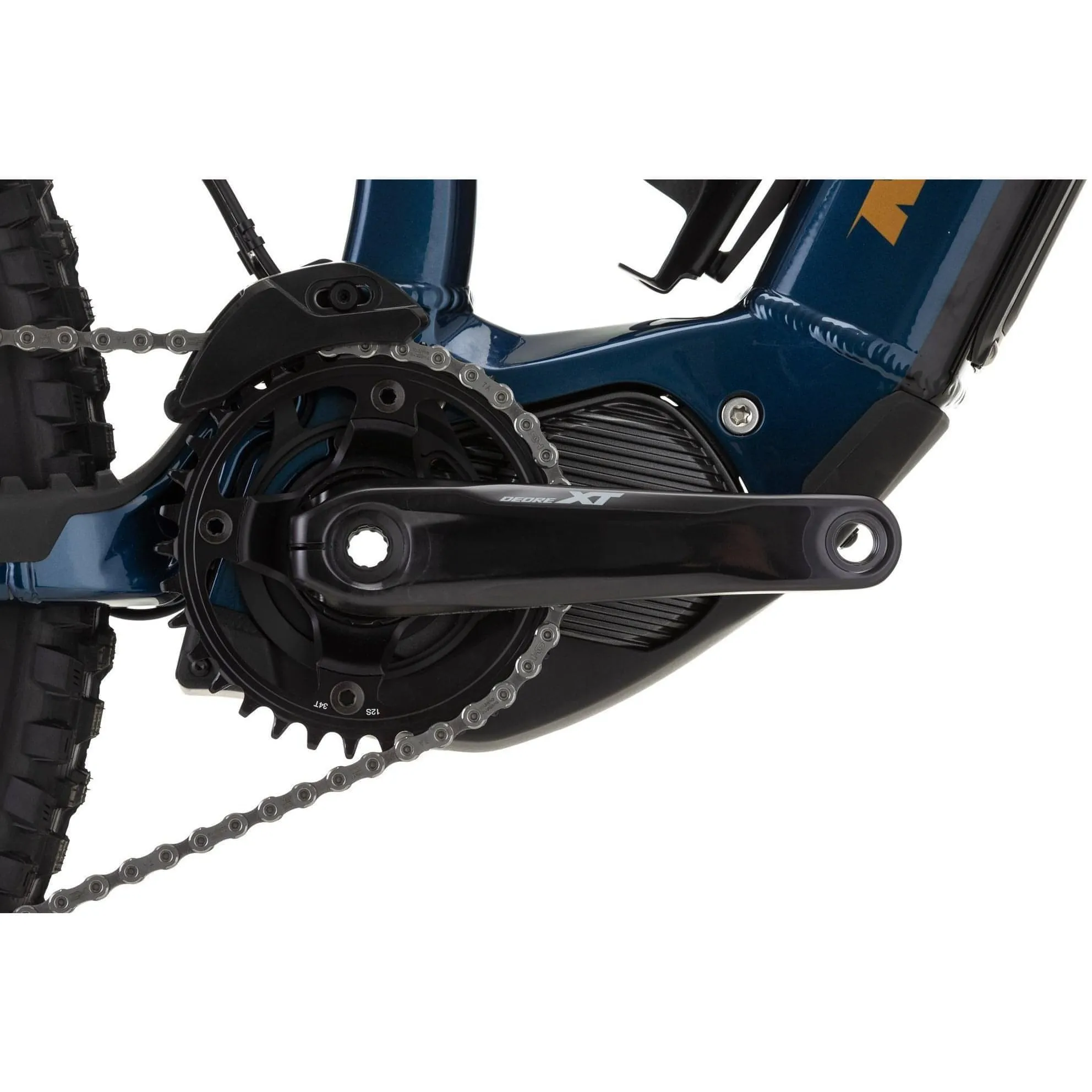 Nukeproof Megawatt 297 Factory Electric Mountain Bike 2022 - Kraken Blue