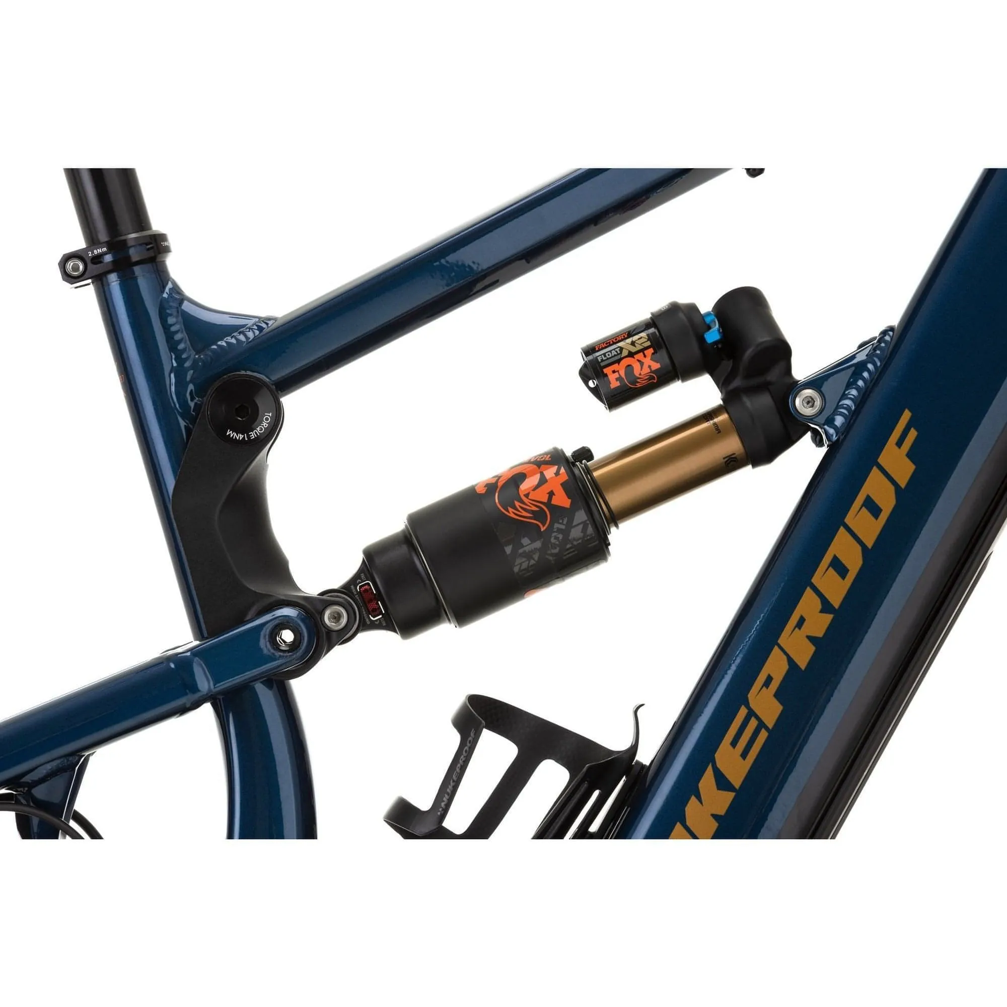 Nukeproof Megawatt 297 Factory Electric Mountain Bike 2022 - Kraken Blue