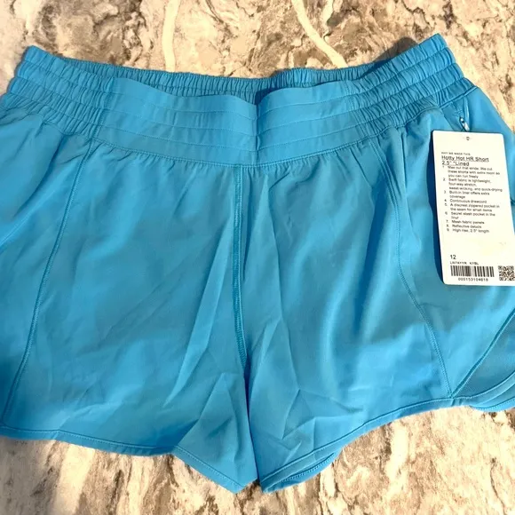 NWT Hotty Hot High-Rise Lined Short 2.5&quot; Size 12