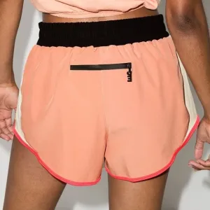 NWT P.E Nation Diamond Press Athletic Shorts in Coral Pink