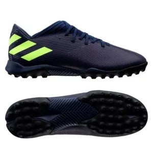 NWT Adidas Nemeziz Messi Tango 19.3 TF Cleats Tech Ink/Signal Green/Glory Purple