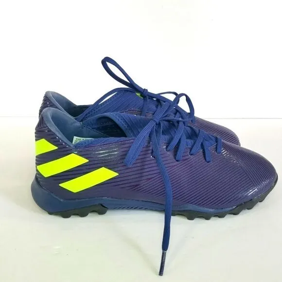 NWT Adidas Nemeziz Messi Tango 19.3 TF Cleats Tech Ink/Signal Green/Glory Purple