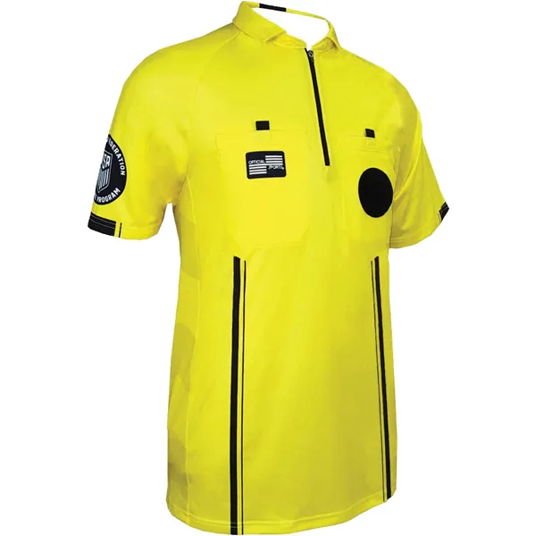 Official Sports Referee Jersey 9070 USSF Pro SS (Yellow)
