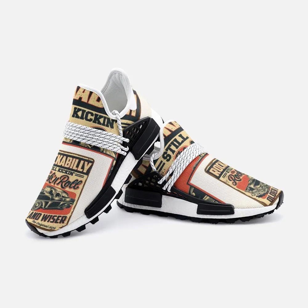 Older and wiser car Unisex Lightweight Custom shoes