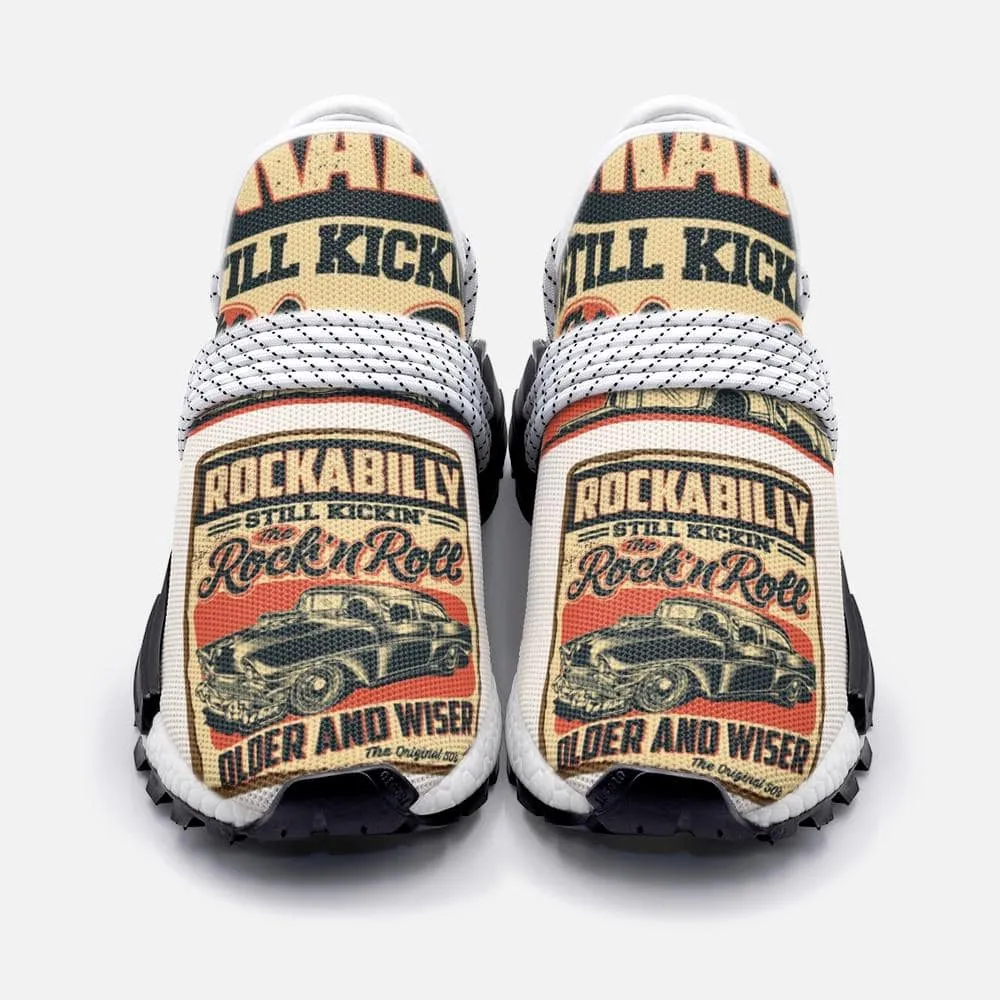 Older and wiser car Unisex Lightweight Custom shoes