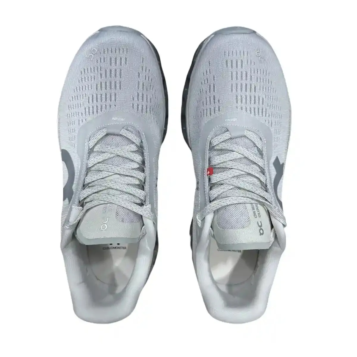 On Cloudmonster 2  Women's  White/Gray