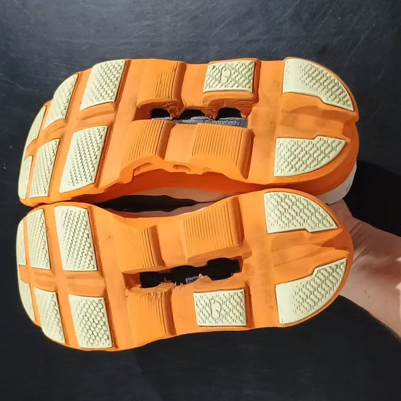 ON-Running CLOUDMONSTER Eclipse/Tumeric Men's Gray Orange