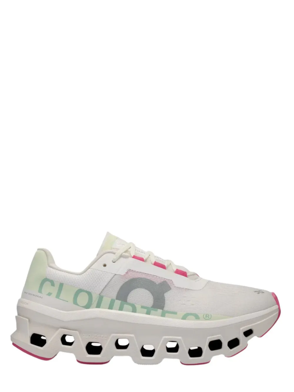 On Running Women's Cloudmonster in White/Lima