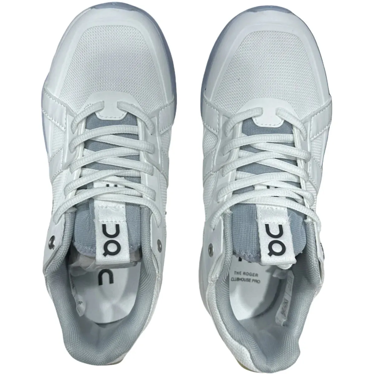 On The Roger Clubhouse Pro Men's White/Gray