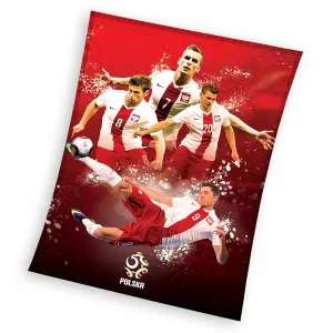 Original PZPN Poland National Soccer Team Fleece Blanket