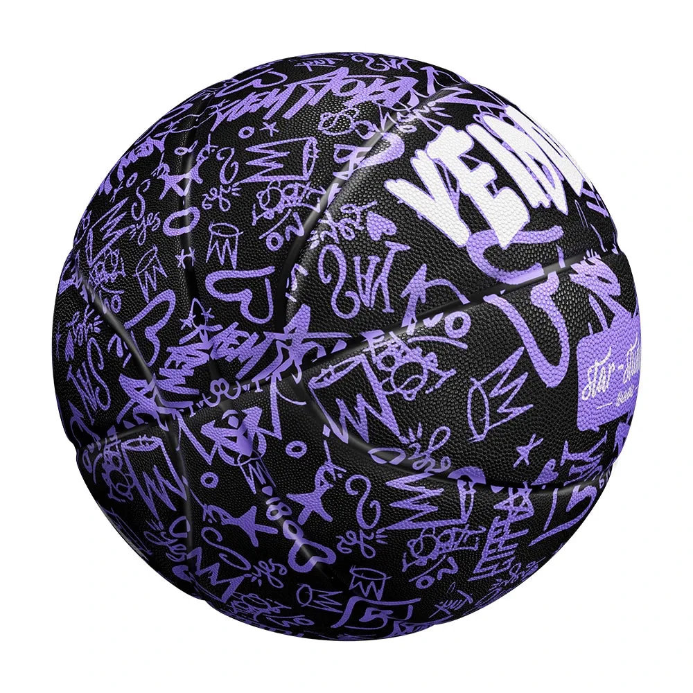 Outdoor Durable Basketball with Pump and Net