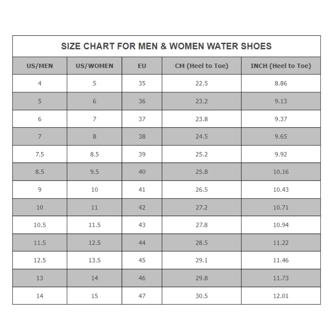 Outdoor Slip On Water Shoes