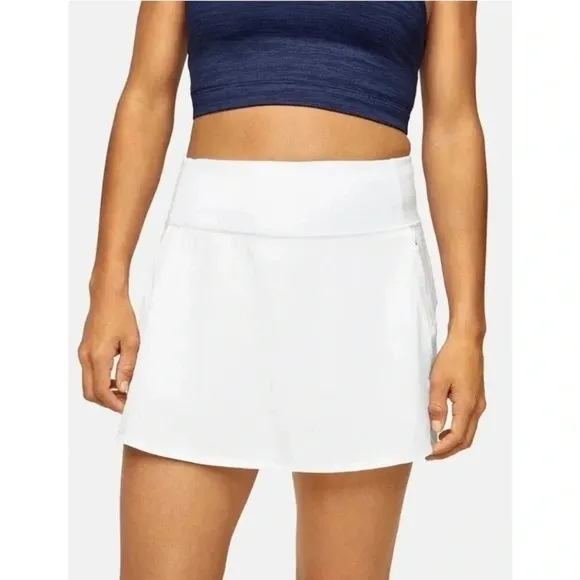 Outdoor Voices Hudson 4&quot; Skort Skirt in White Size Medium