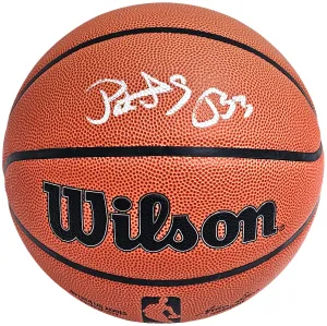 PATRICK EWING AUTOGRAPHED AUTHENTIC BASKETBALL KNICKS BECKETT 214817
