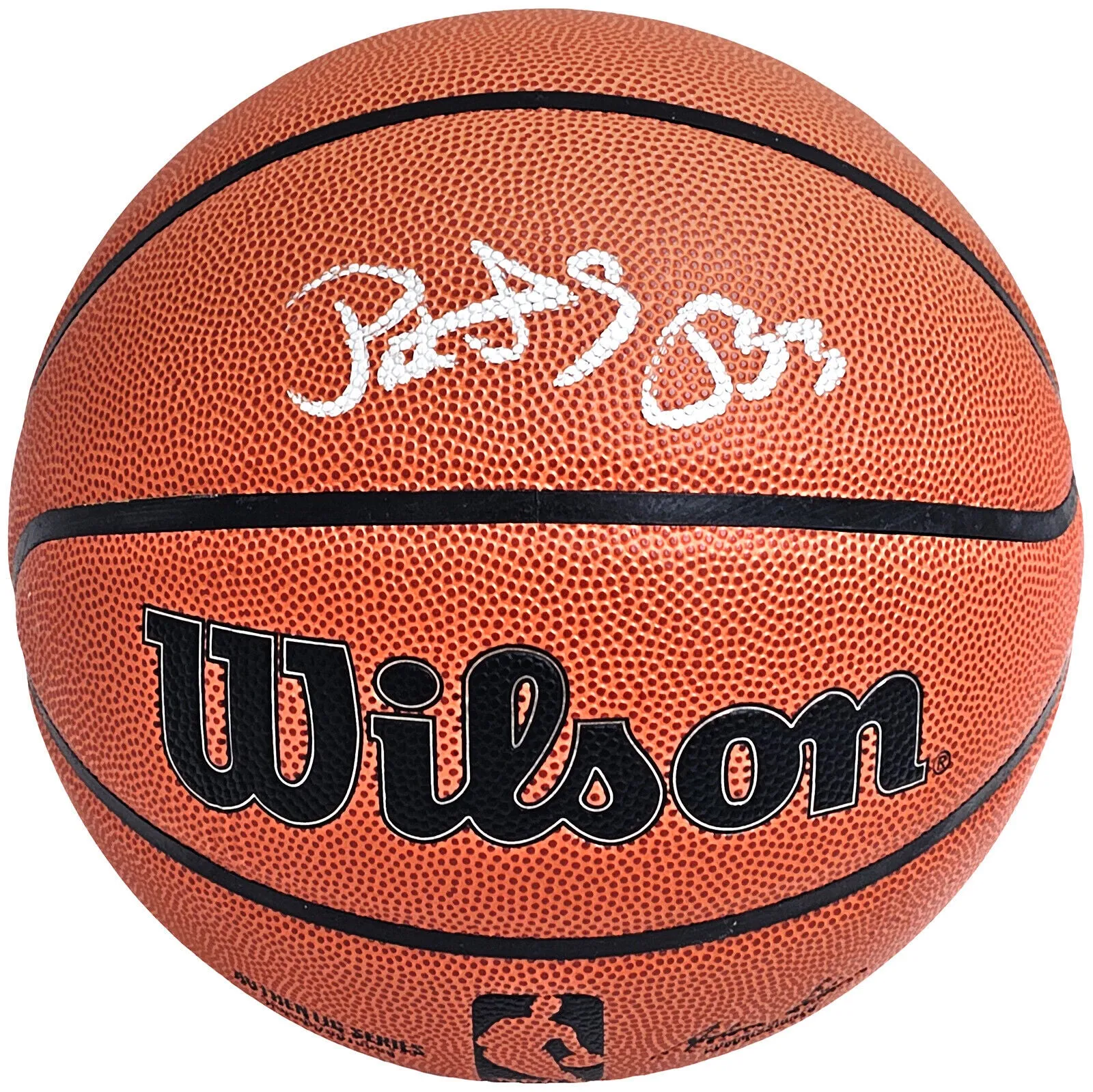 PATRICK EWING AUTOGRAPHED AUTHENTIC BASKETBALL KNICKS BECKETT 214817