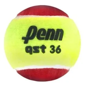 Penn QST 36 Red Tennis Balls Case - 8 Polybags/ 24 Balls