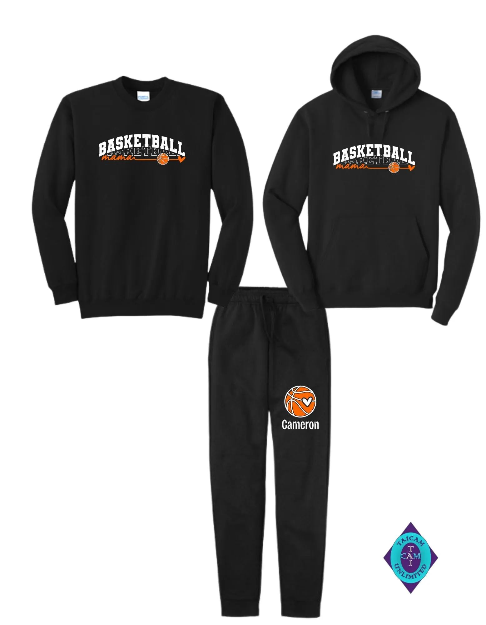 Personalized Basketball Mom Unisex Sweatsuit