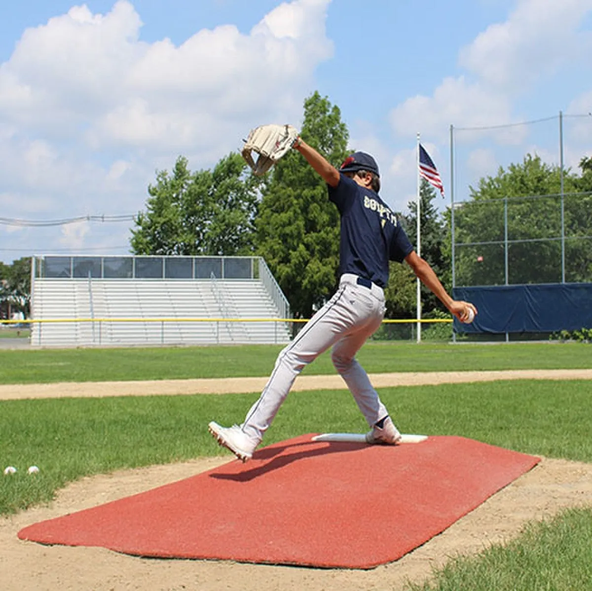ProMounds 6" Fiberglass Game Mound with Clay Turf