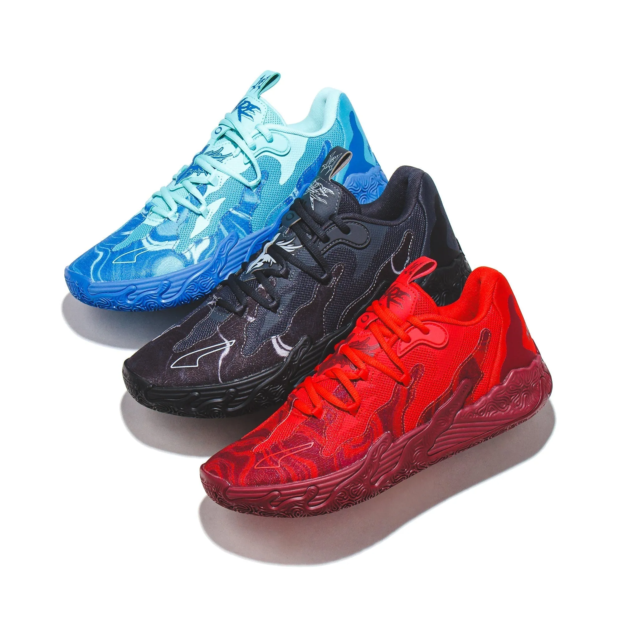 Puma Basketball Men LaMelo Ball MB.03 Lo Team Red 310519-02