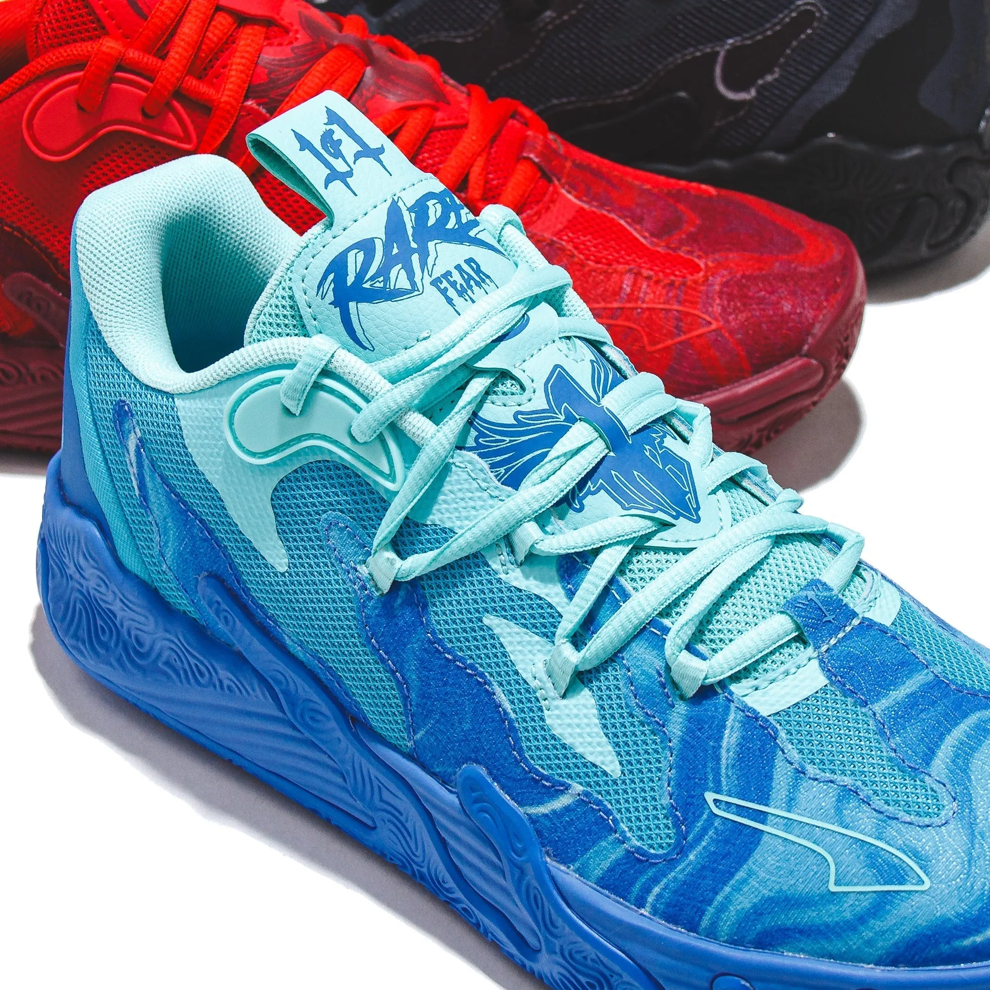Puma Basketball Men LaMelo Ball MB.03 Lo Team Red 310519-02