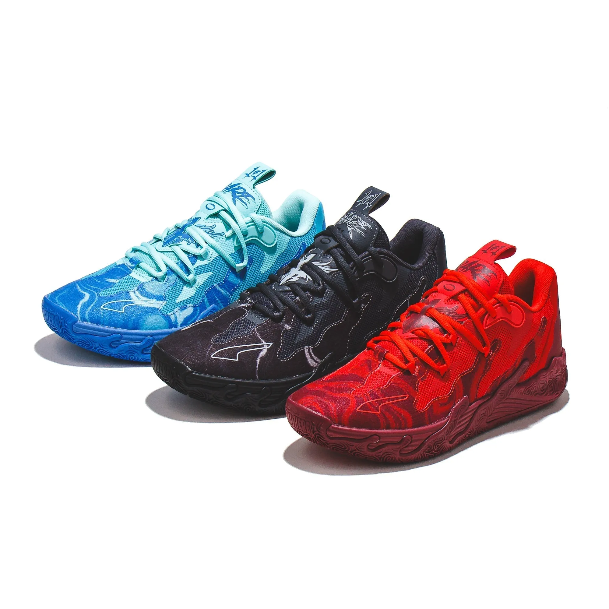 Puma Basketball Men LaMelo Ball MB.03 Lo Team Red 310519-02