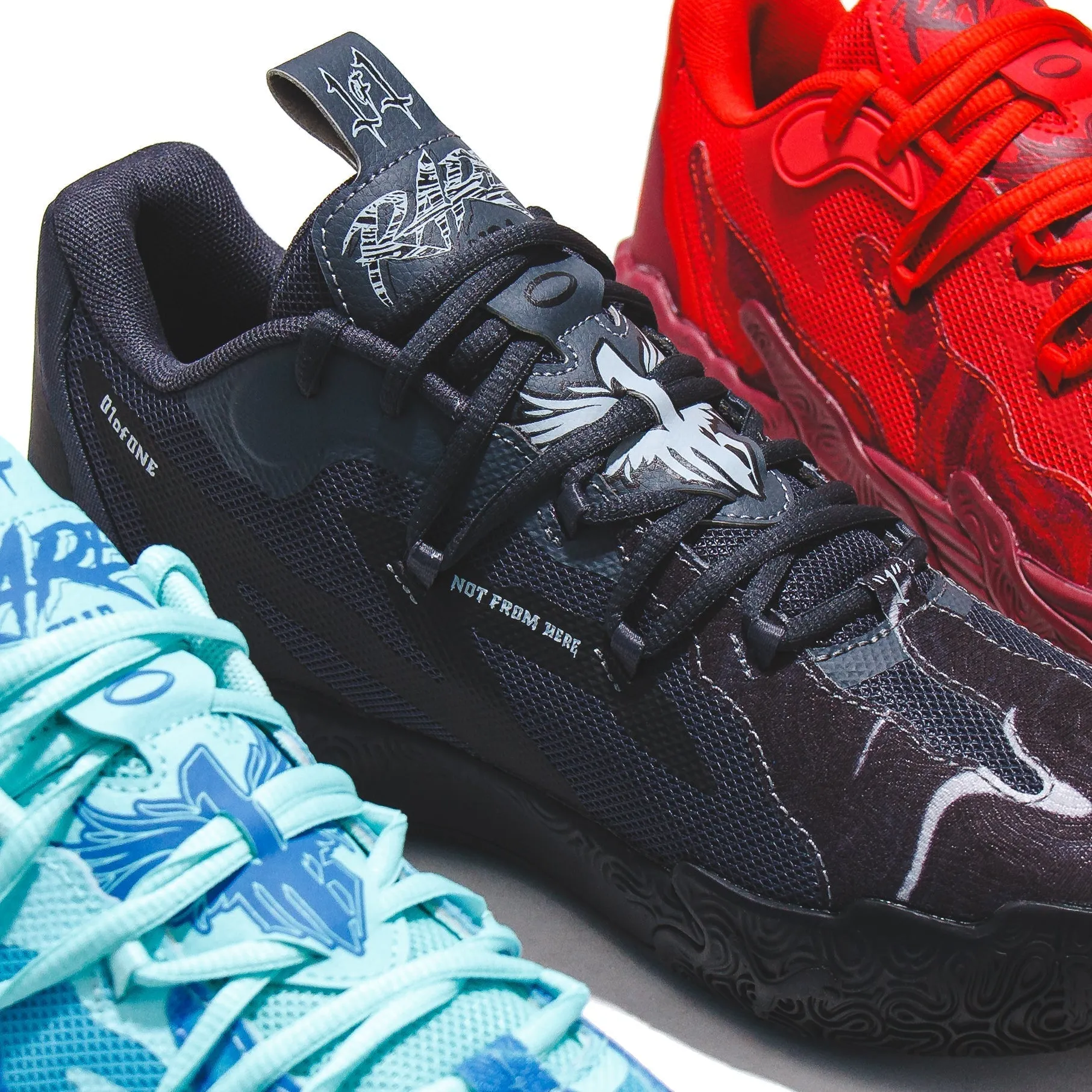 Puma Basketball Men LaMelo Ball MB.03 Lo Team Red 310519-02