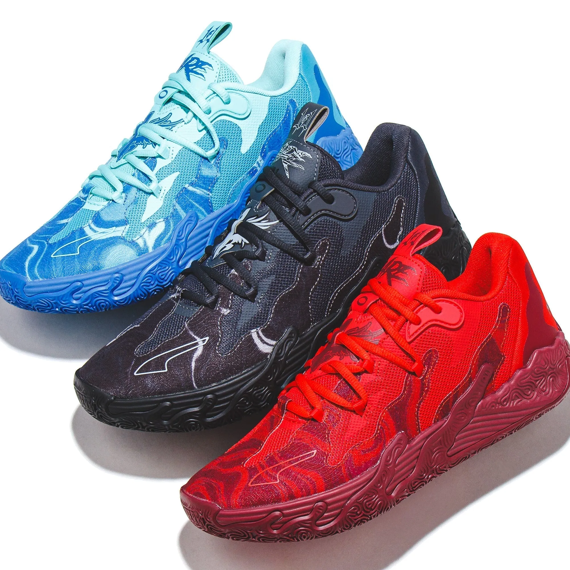 Puma Basketball Men LaMelo Ball MB.03 Lo Team Red 310519-02