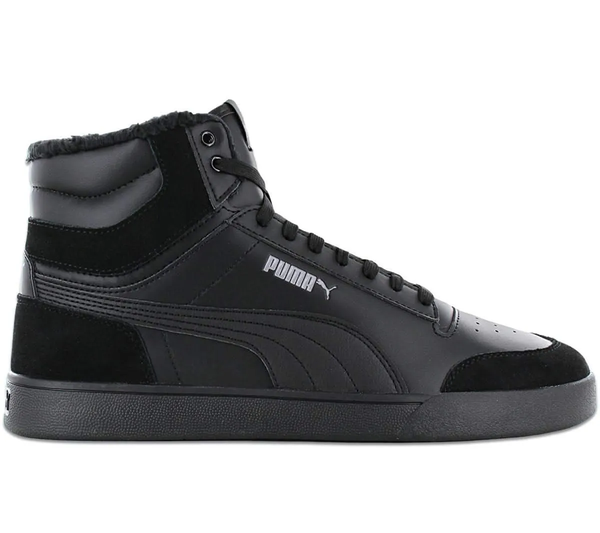 PUMA Shuffle Mid - Herren Sneakers Schuhe Schwarz 387609-01