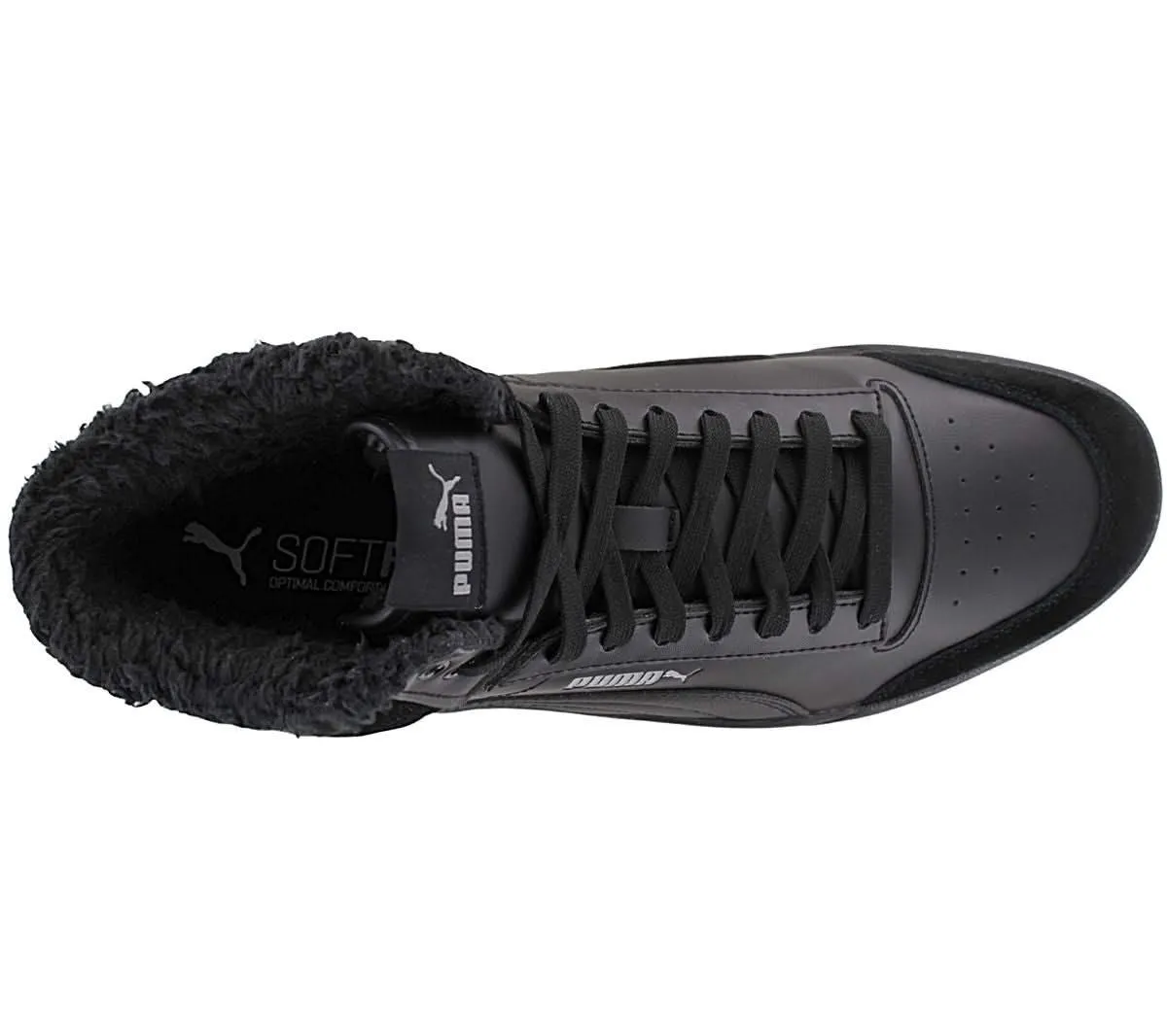 PUMA Shuffle Mid - Herren Sneakers Schuhe Schwarz 387609-01