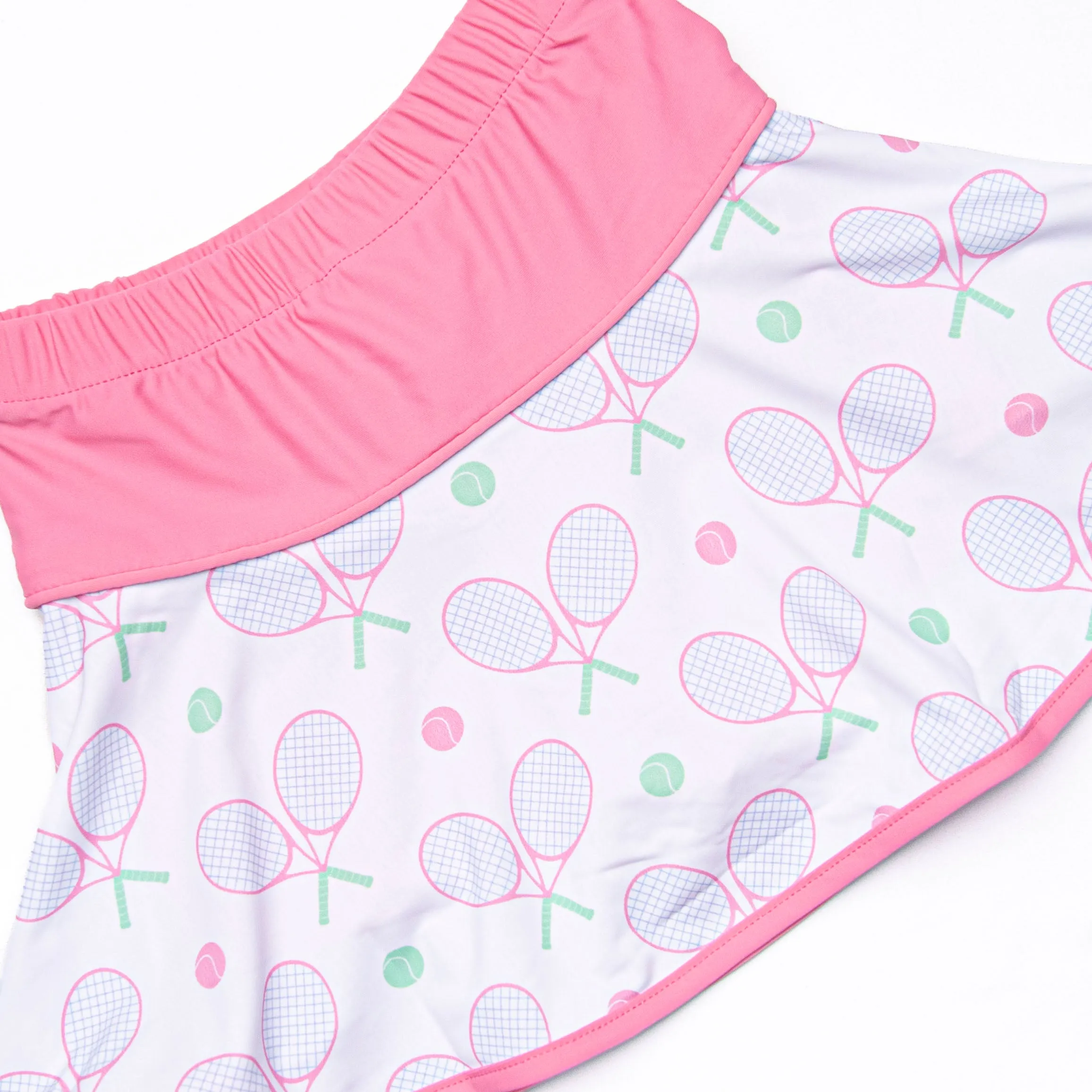 Racket Rally Skirt Set, Pink