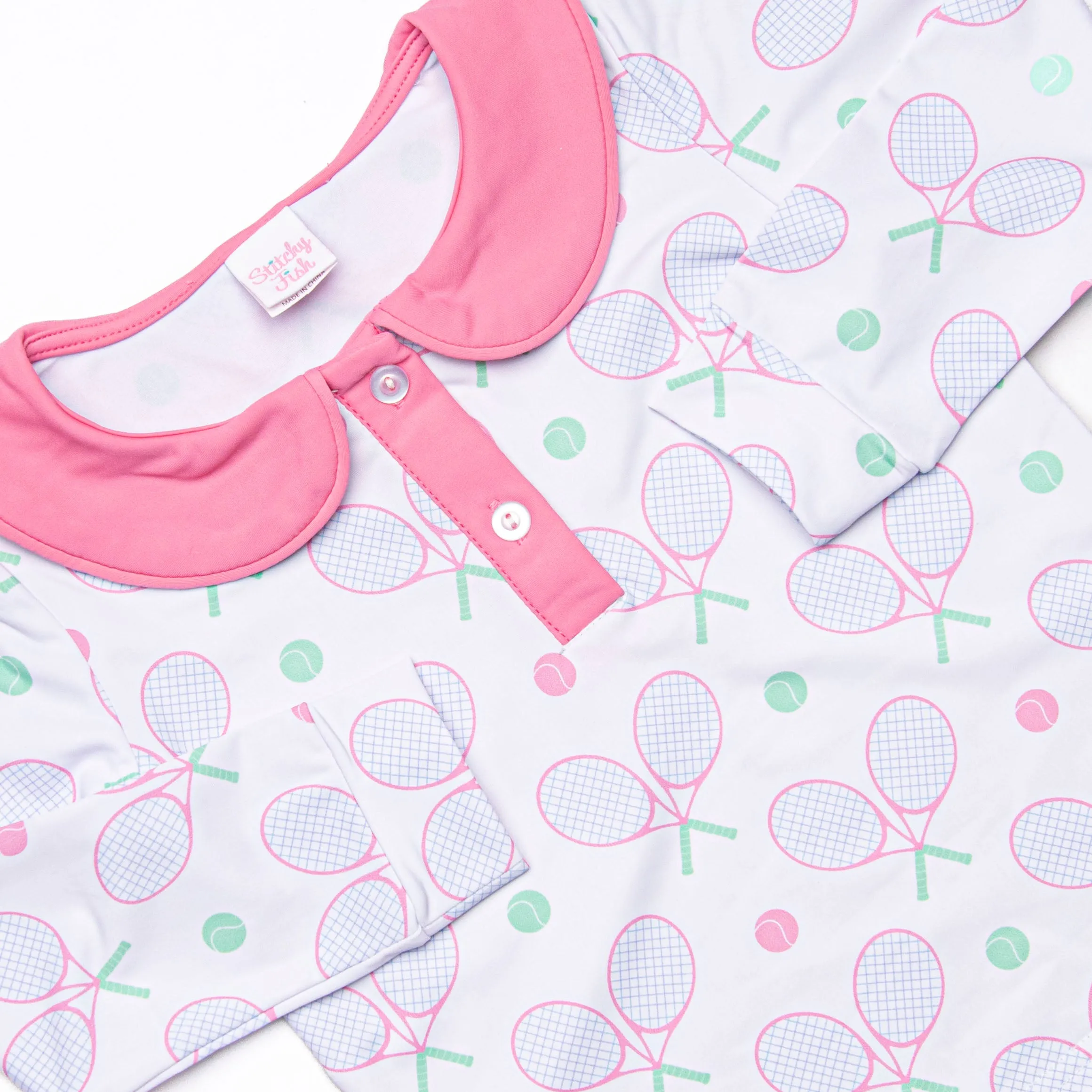 Racket Rally Skirt Set, Pink